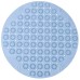 laccivo Non-Slip Shower Mat with Suction Cups – Anti-Bacterial, Quick-Drain Design for Safe Showering
